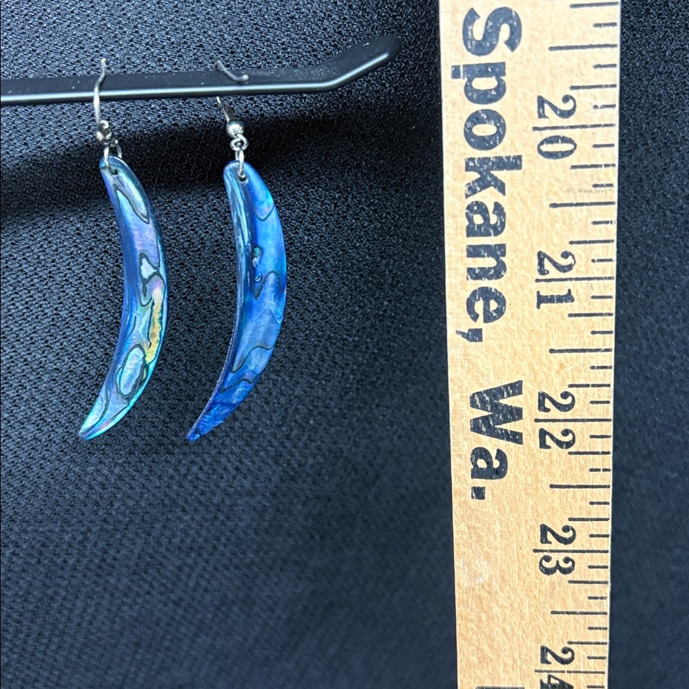 Abalone Shell Earrings - image 6